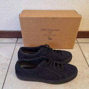 Will's Vegan Blue Suede Sneakers